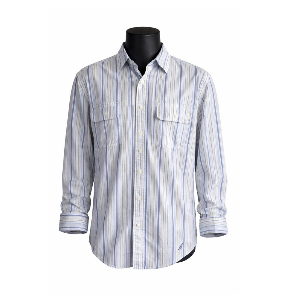 Large Nautica Button Front Shirt #856*10*